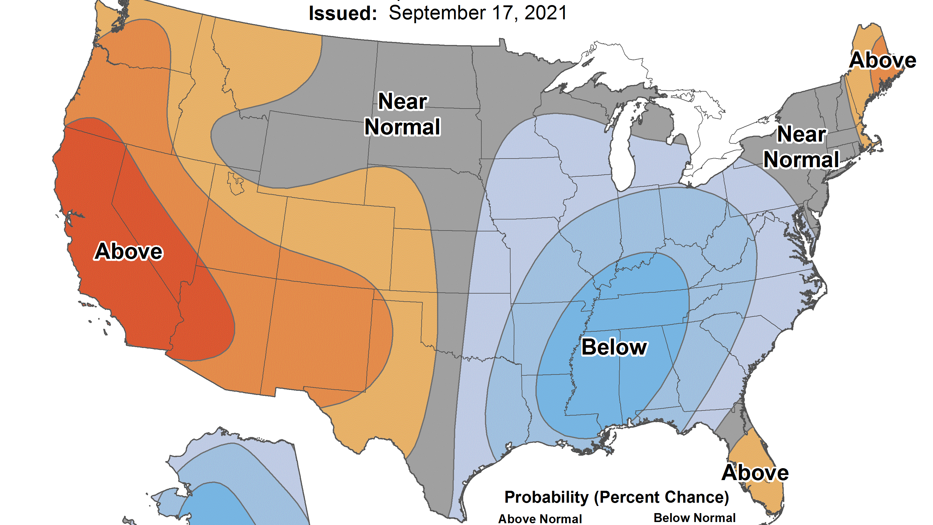 NOAA's Climate Prediction Center launches new maps for long-range ...