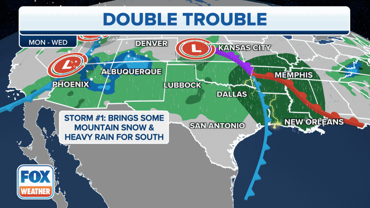 The Daily Weather Update from FOX Weather: Millions at risk of severe ...