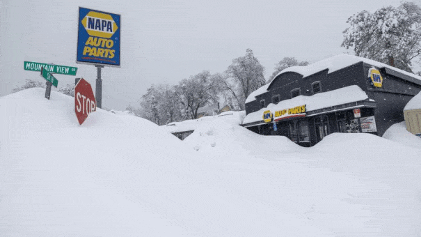 Ridiculous photos show aftermath of 12 feet of snow in California's Sierra  Nevada | Fox Weather