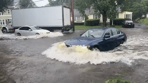 How much flood water does it take to damage a car? Does it matter if it is salt or fresh?