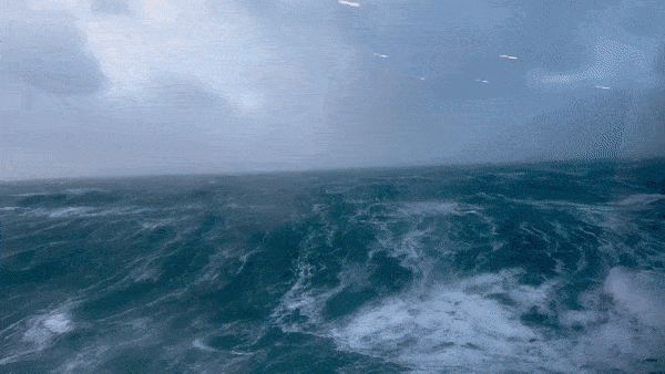 Watch Massive rogue wave batter cruise ship in North Sea terrifying  passengers  Fox Weather