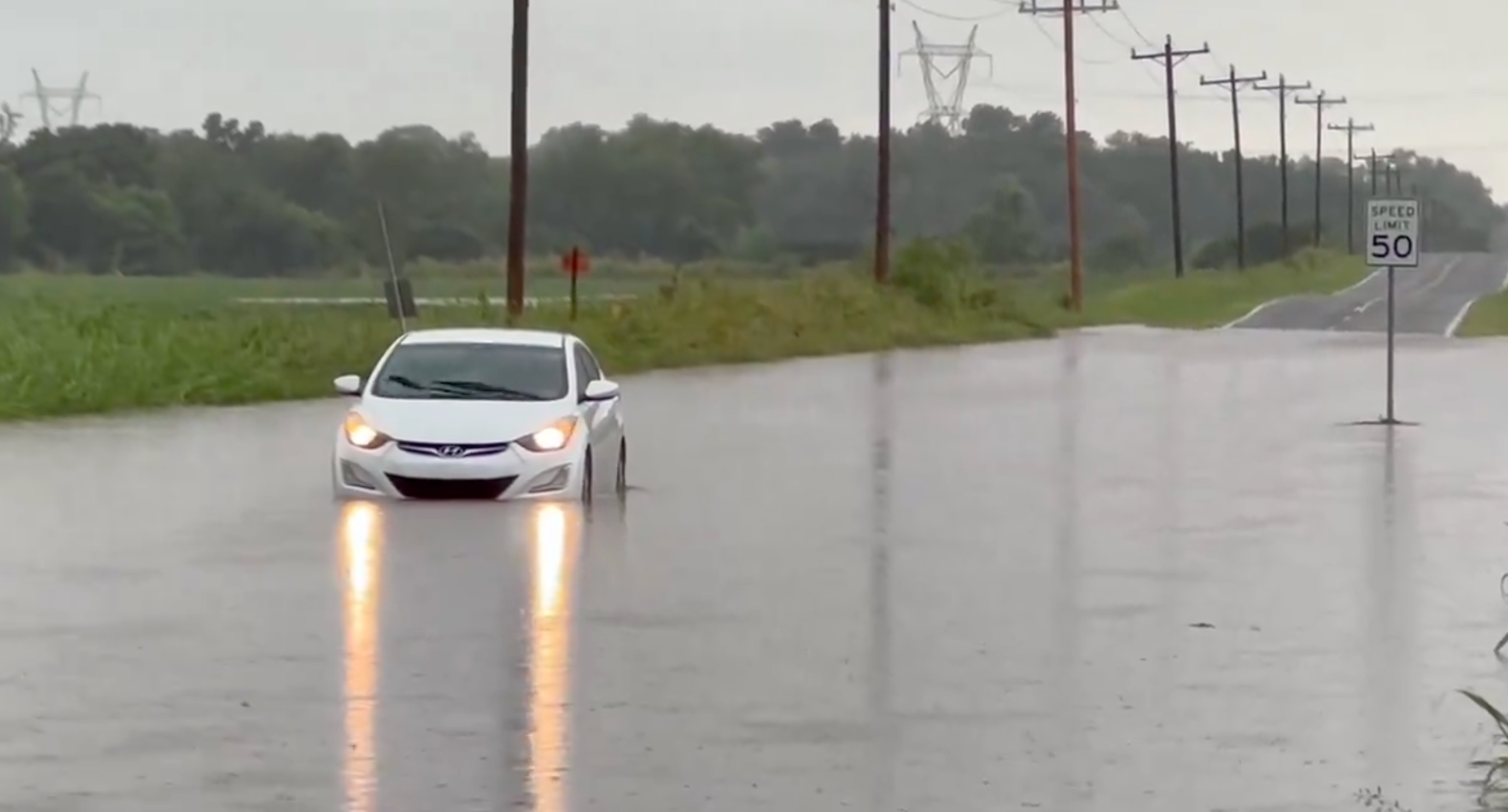 South drenched by stubborn downpours as atmospheric firehose reignites days of torrential rain and flood risks