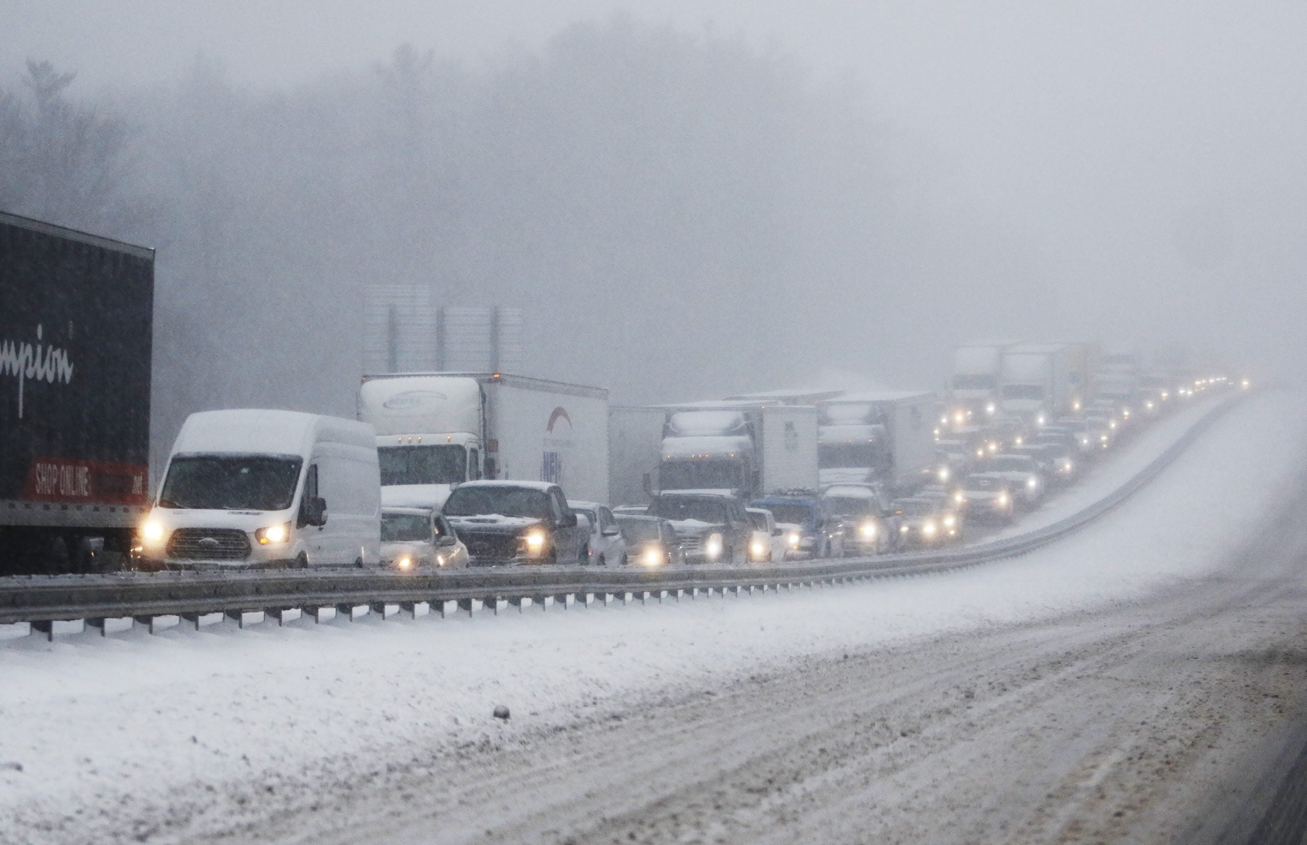 Dangerous snow squalls brewing ahead of extreme arctic blast