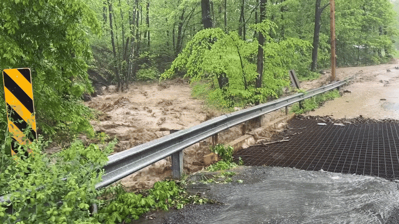 Trapped students among water rescues as flash flooding engulfs western Maryland