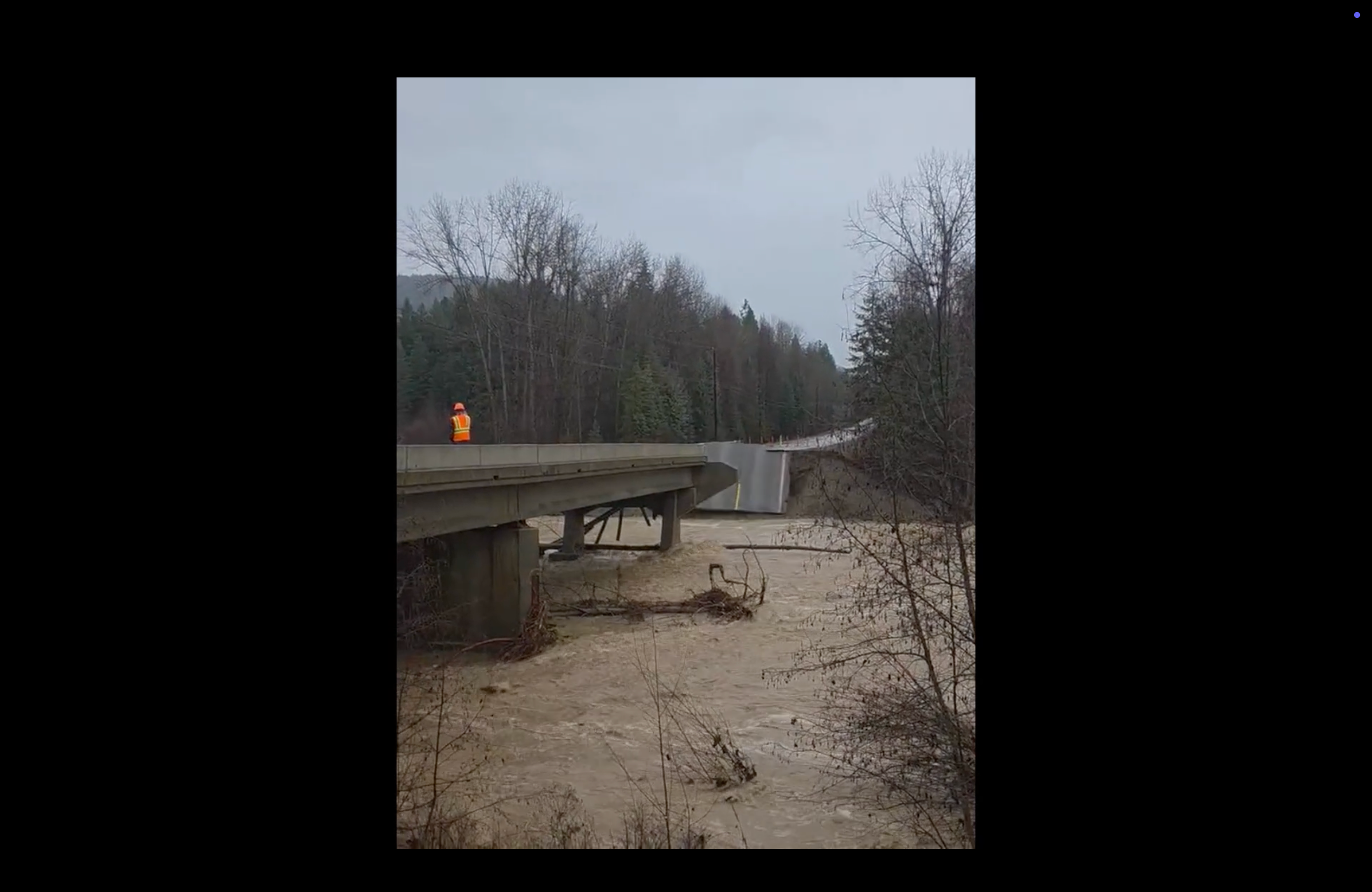 Must-watch video: Raging Montana creek swallows bridge as it collapses, flood emergency declared