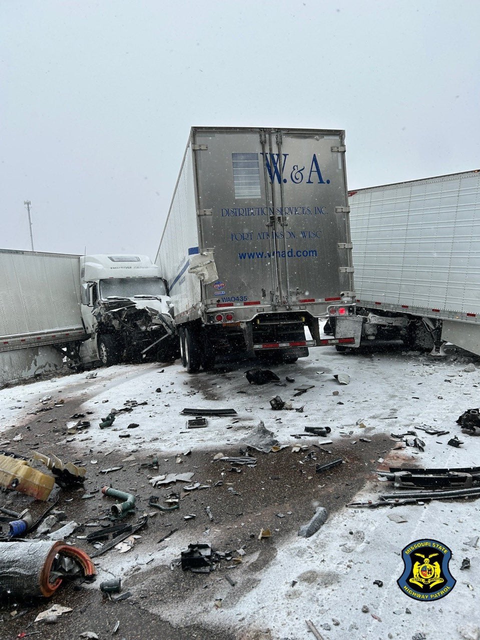 Historic winter storm charges across the US, causes several multi-vehicle pileups amid dangerous snow and ice