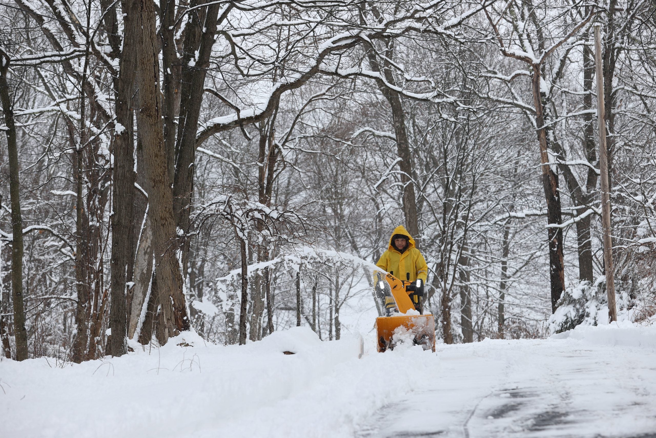 Light snow possible in the Mid-Atlantic and Northeast after severe storms in the South