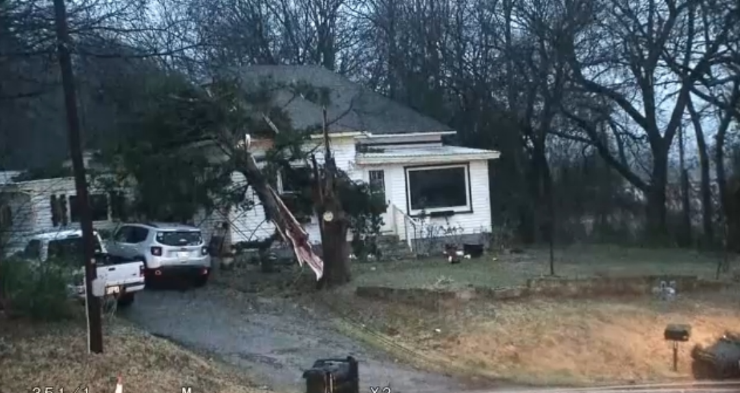 Tornado rips through Purcell, Oklahoma spawning trail of damage as severe storms barrel across Plains