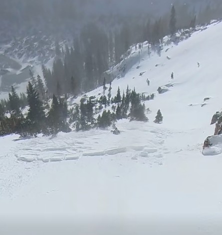 See it: Skiers caught in avalanche in Rocky Mountain National Park narrowly escape