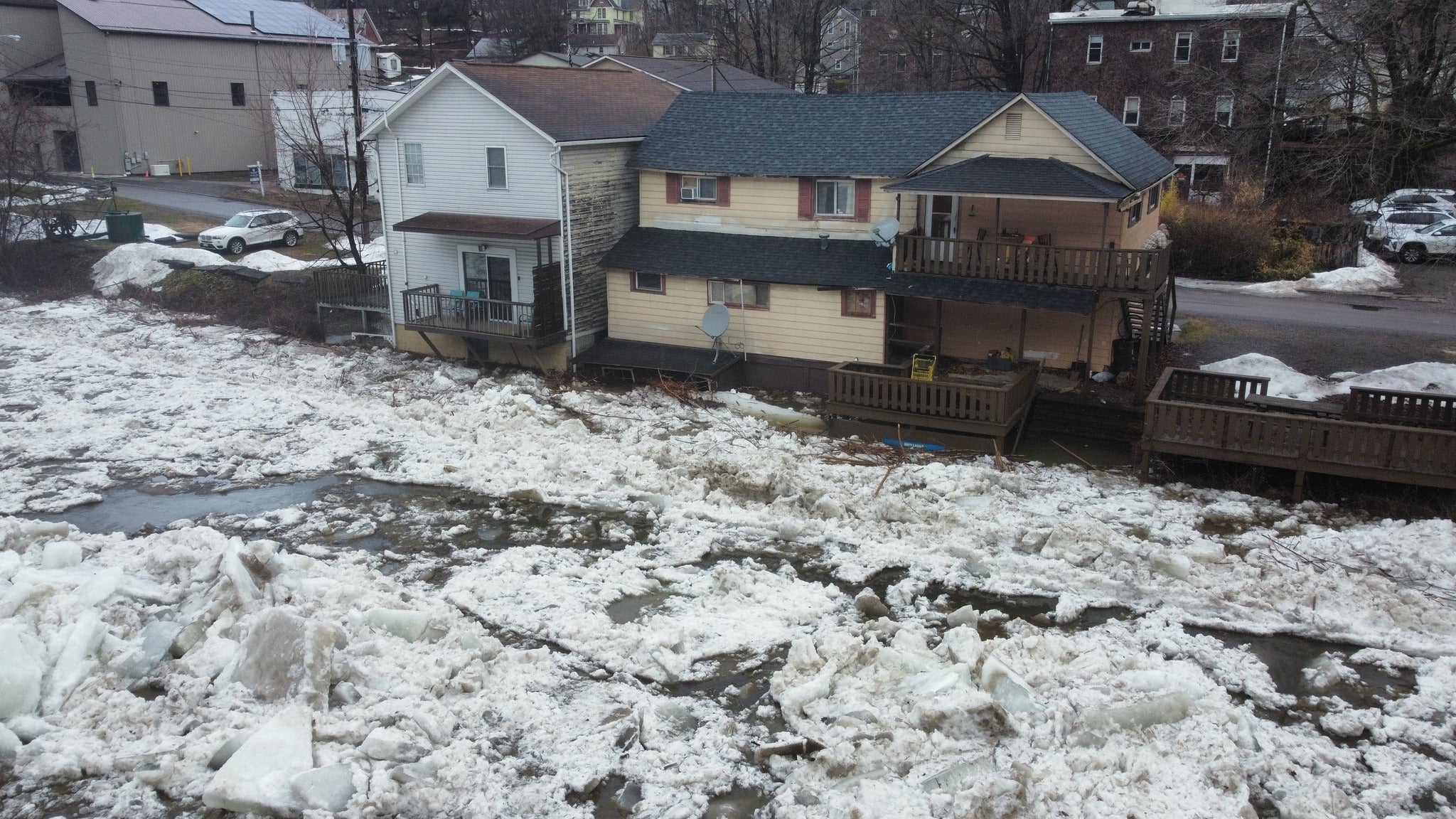 Ice jam on Allegheny River prompts Flash Flood Warnings for Western Pennsylvania communities