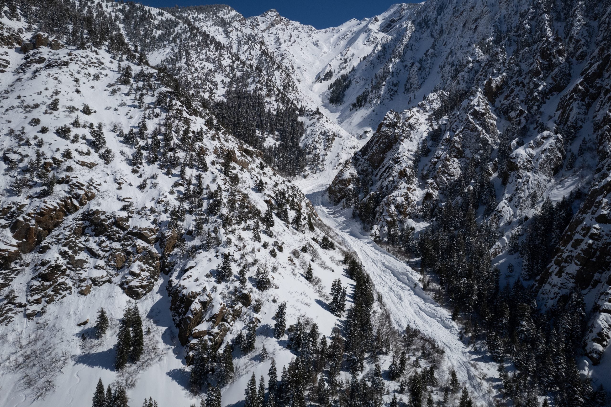 Man dead after sudden avalanche occurs while he and his son go snowmobiling in Utah