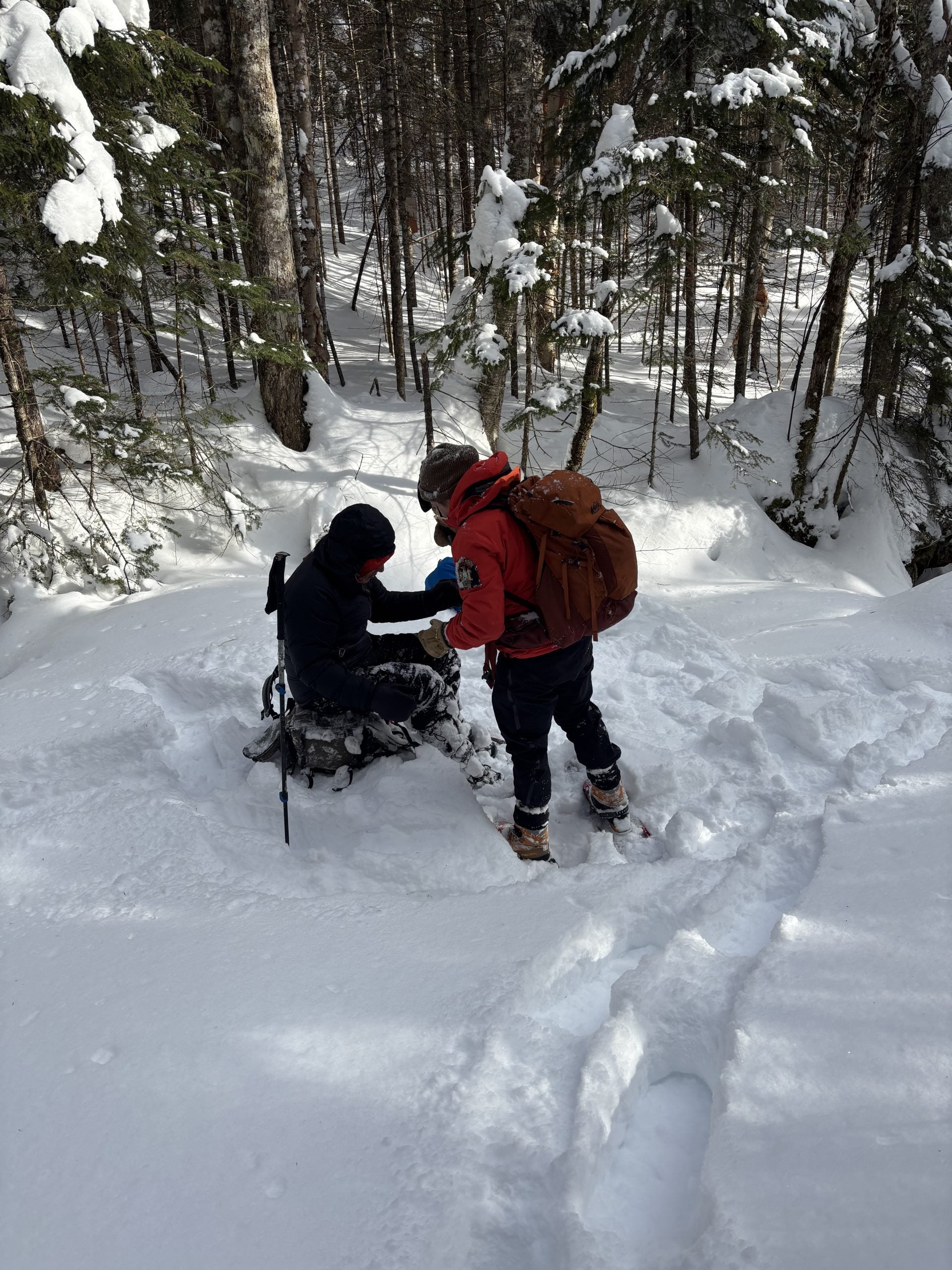 Watch: Lone hiker airlifted from High Peaks of the Adirondacks after two nights in freezing conditions