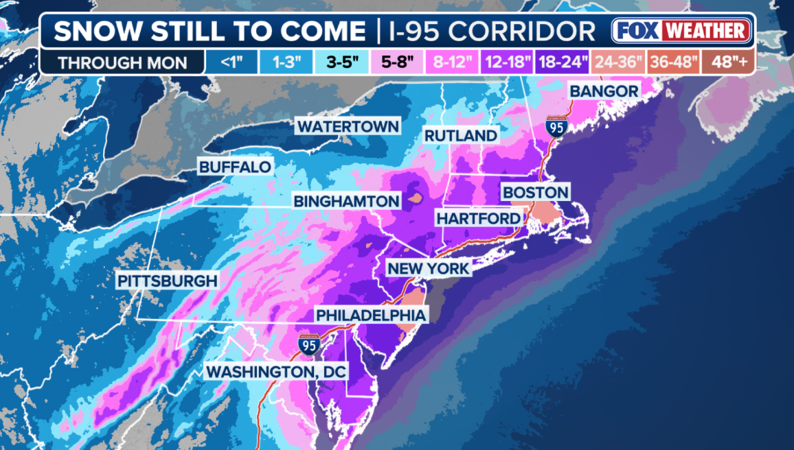 Blizzard bomb cyclone tracker: Live radar, snow totals, active winter alerts, power outages and travel delays
