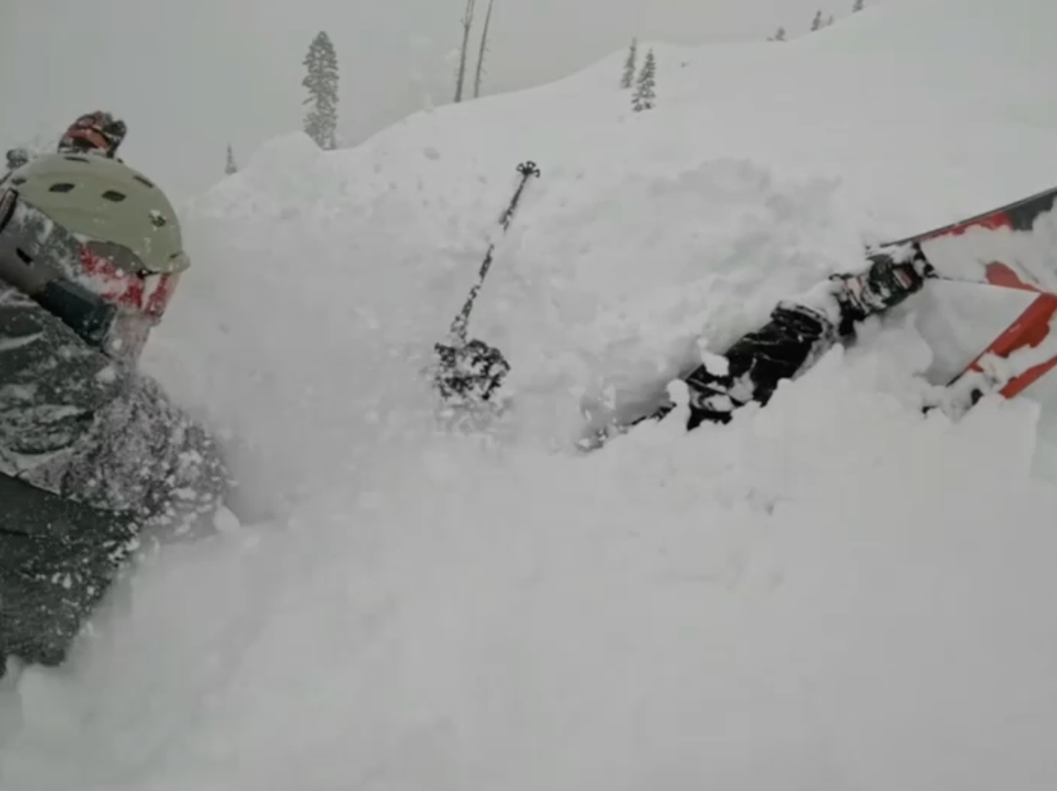 Watch: Two skiers perform miraculous rescue after finding man buried in California avalanche