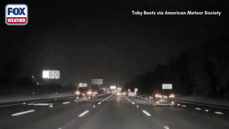 California meteor sighting becomes third in one week across US