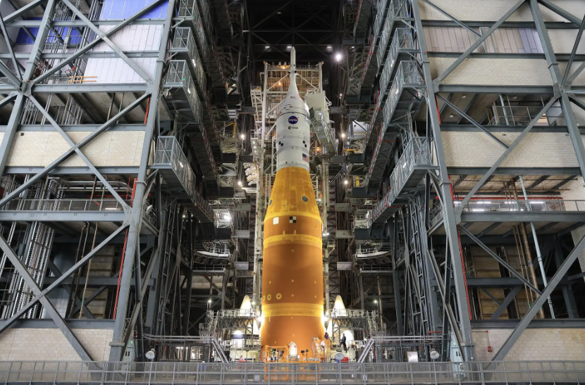 Artemis II rocket on track to roll out to launchpad with hopes of sending humans further into space than ever