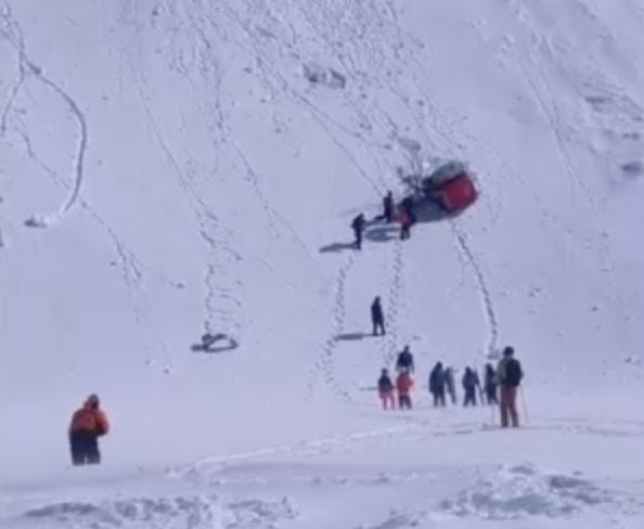 One dead after cable car crashes in Swiss Alps amid vicious winds