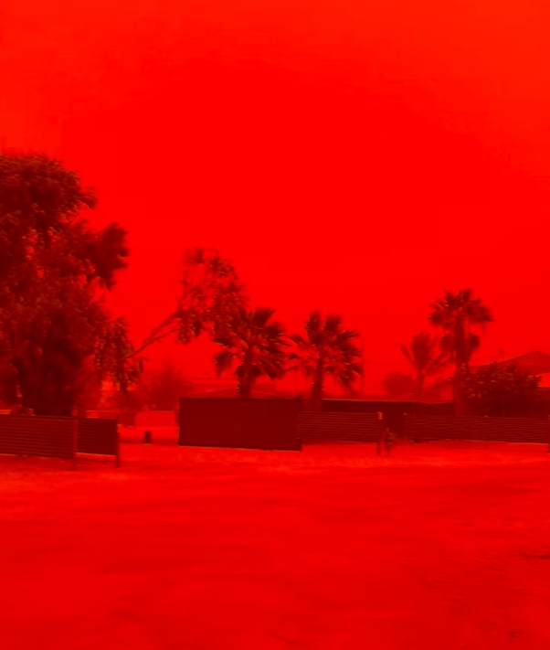 Why Western Australia’s sky turned eerie red before Tropical Cyclone Narelle made landfall