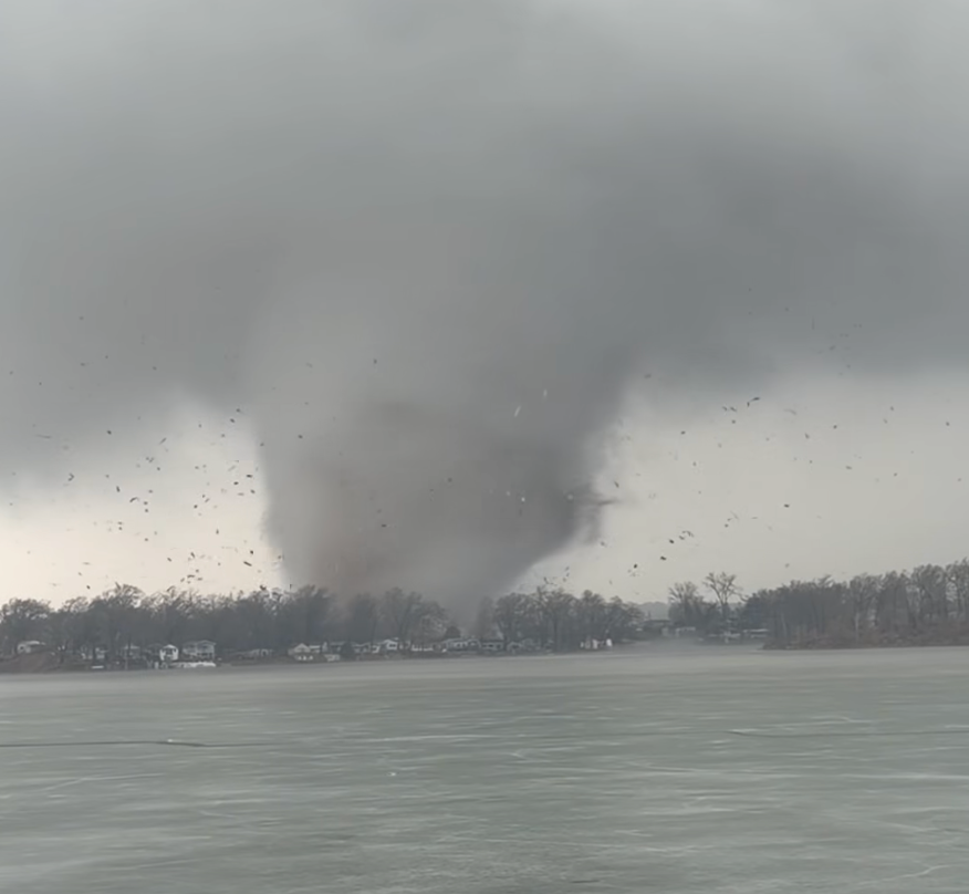 Deadly tornado devastates Union City, Michigan, carving a path of heartbreaking damage in community