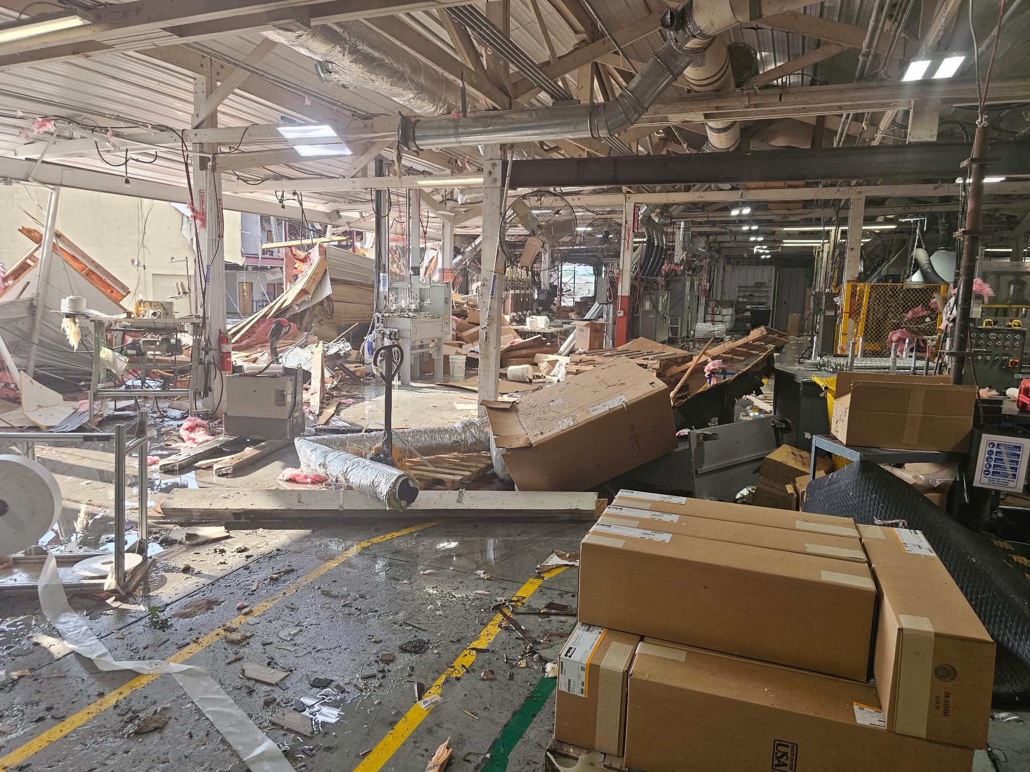 Tornado causes injuries and significant damage in North Texas city of Mineral Wells