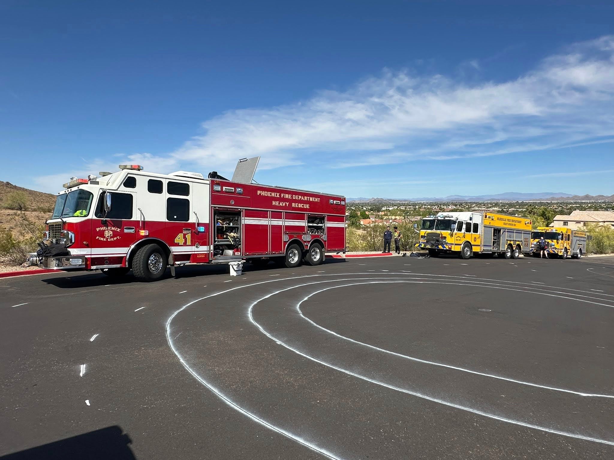 Crews rescue hiker that was critically injured after being stung by bees over 100 times in Arizona