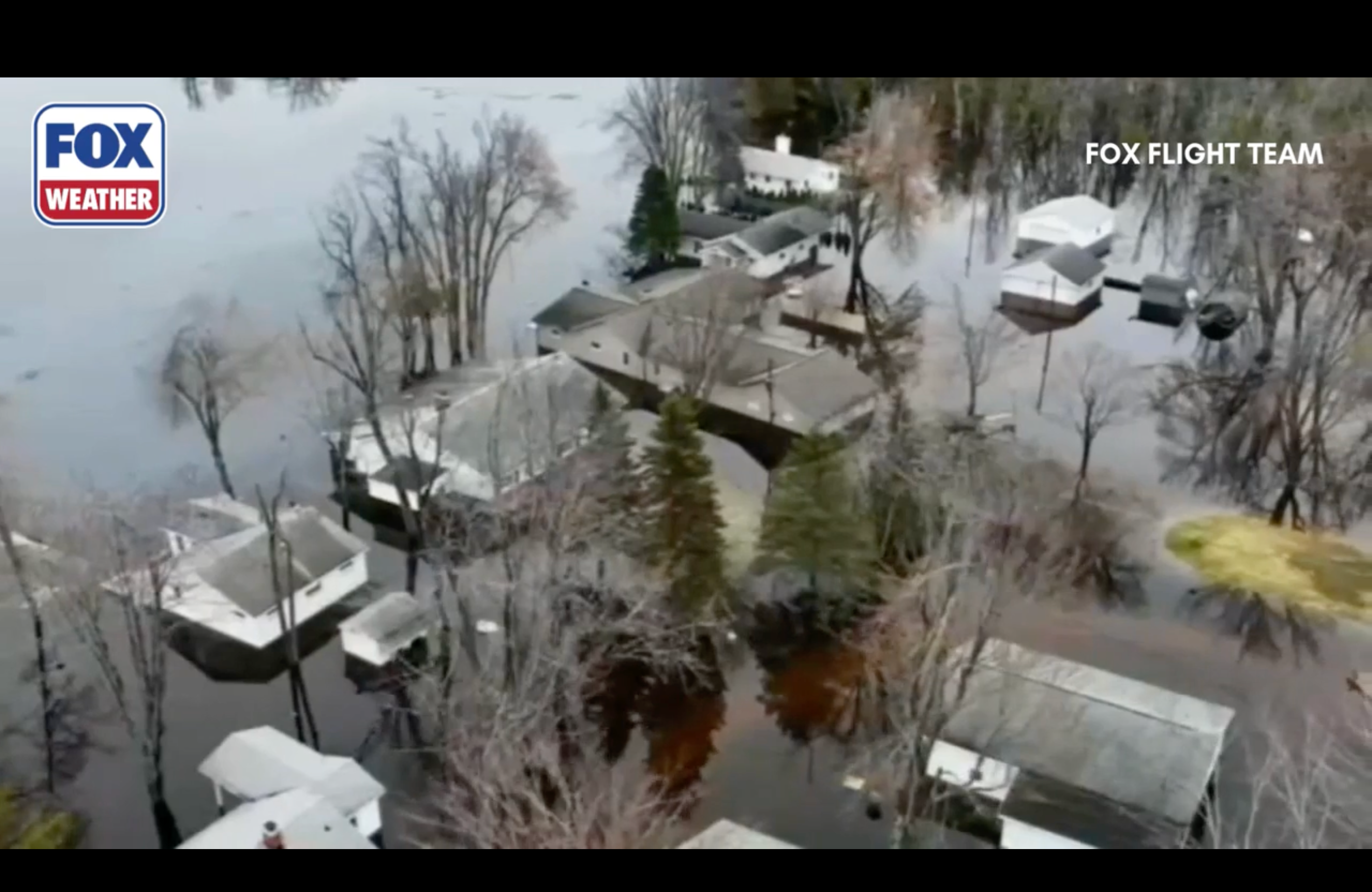WATCH: Drone footage reveals jaw-dropping extent of flooding in Michigan