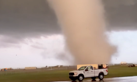 Photos: Violent tornado unleashes devastation across Enid, Oklahoma, as Vance Air Force Base reopens