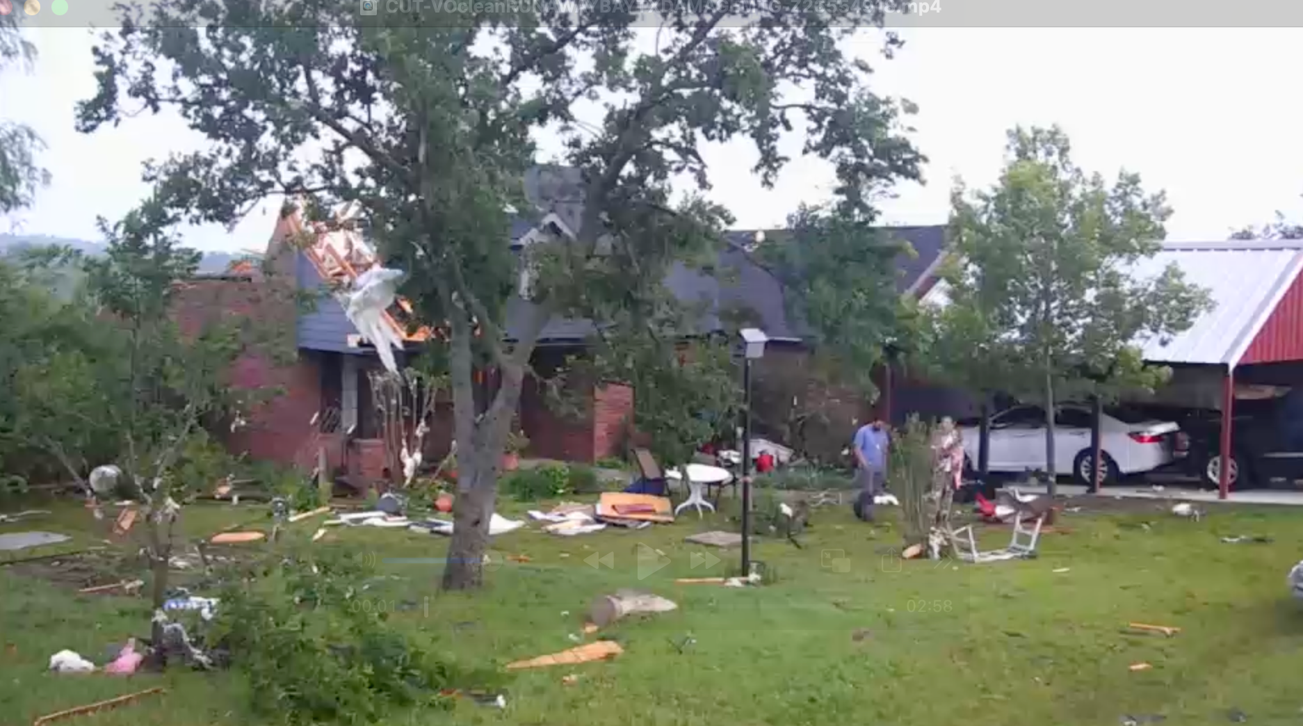 See it: Destructive storms slam Texas, leaving 1 dead as severe weather sweeps region