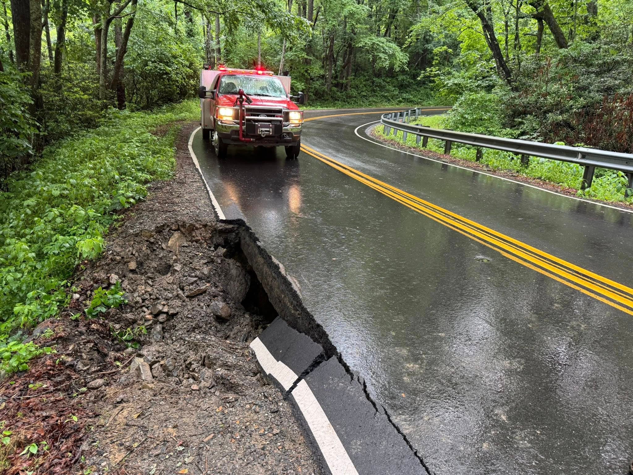 Torrential rain triggers flash flooding in western North Carolina areas still recovering from Hurricane Helene