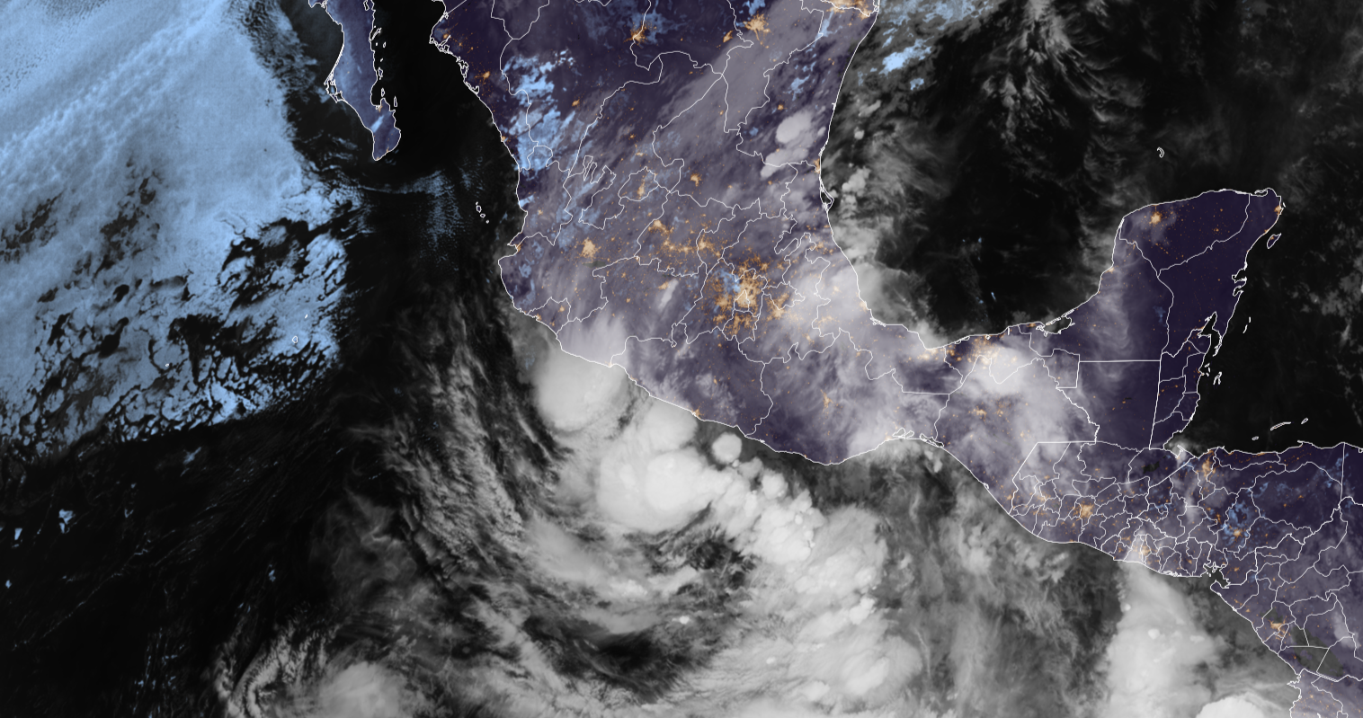 2 tropical storms churn in the Eastern Pacific, with Cristina being the latest named system