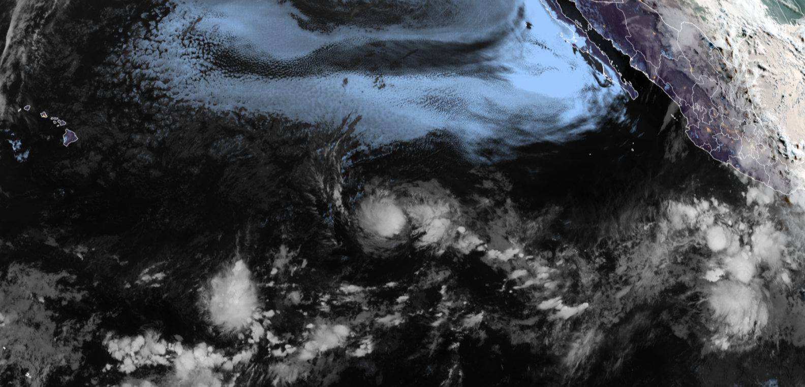 Eastern Pacific teeming with activity as 2 other growing threats emerge behind Tropical Storm Amanda