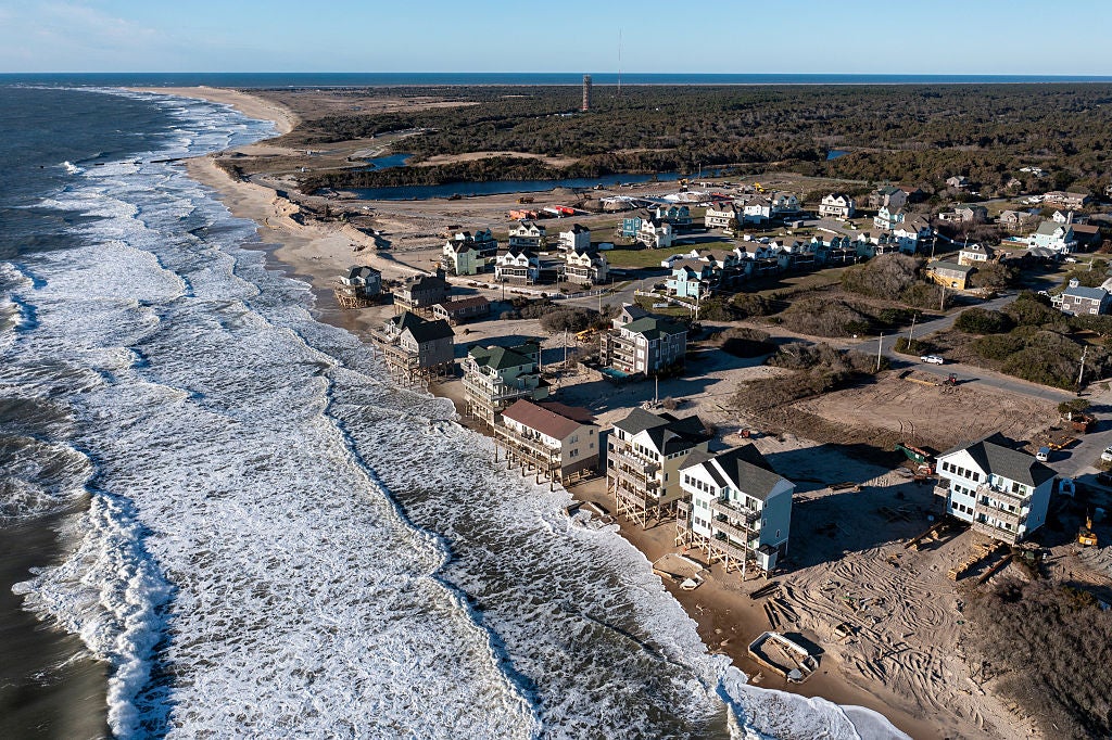 Coastal low to batter vulnerable Carolina coastline with gusty winds and rough seas