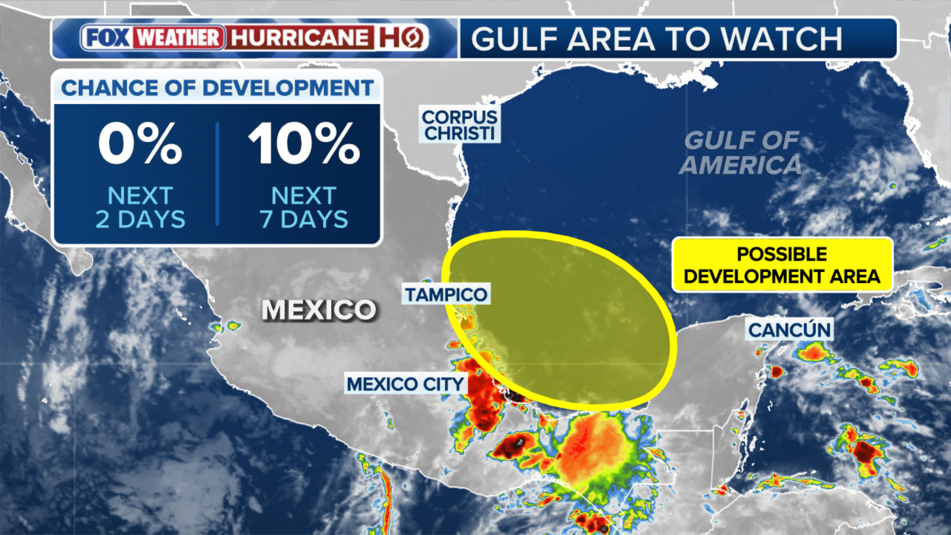 First area to watch designated in the Gulf for 2026 Atlantic hurricane season