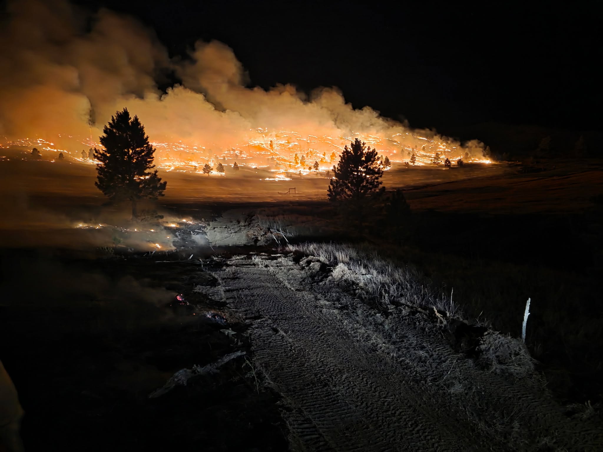 South Fork Fire scorches more than 23,000 acres, prompting multiple evacuation orders in Nebraska