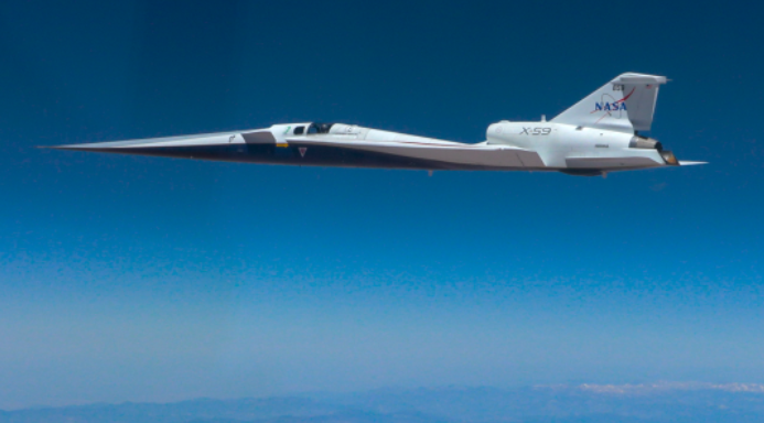 NASA's experimental aircraft flies supersonic for the first time