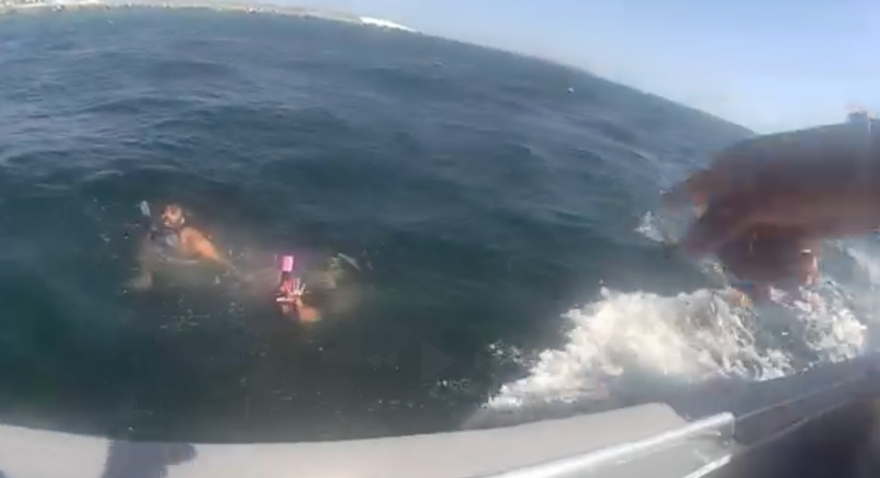 Watch: Deputies perform 'close call' rescue of snorkelers swept away by strong current off Florida beach