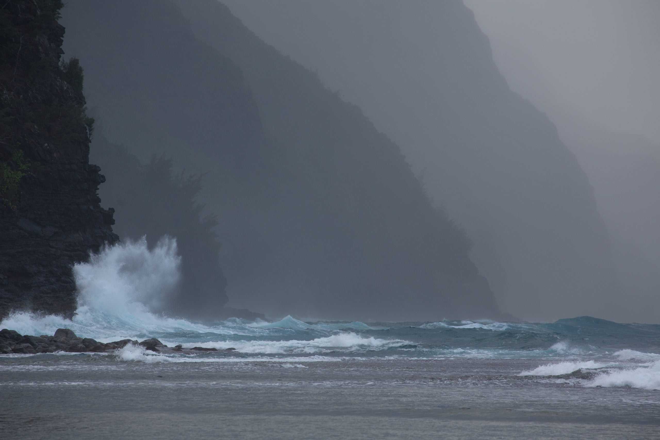 Lala roars back to hurricane strength, putting marine wildlife and historic monument in its path