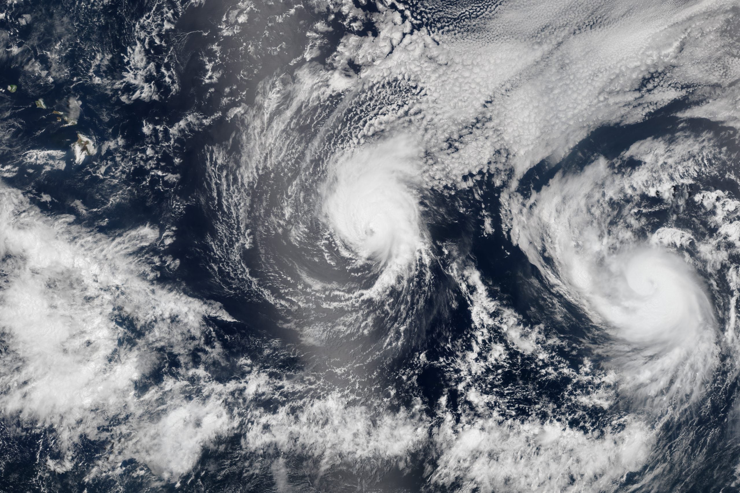 The biggest hurricanes and tropical storms to threaten Hawaii in the last 10 years