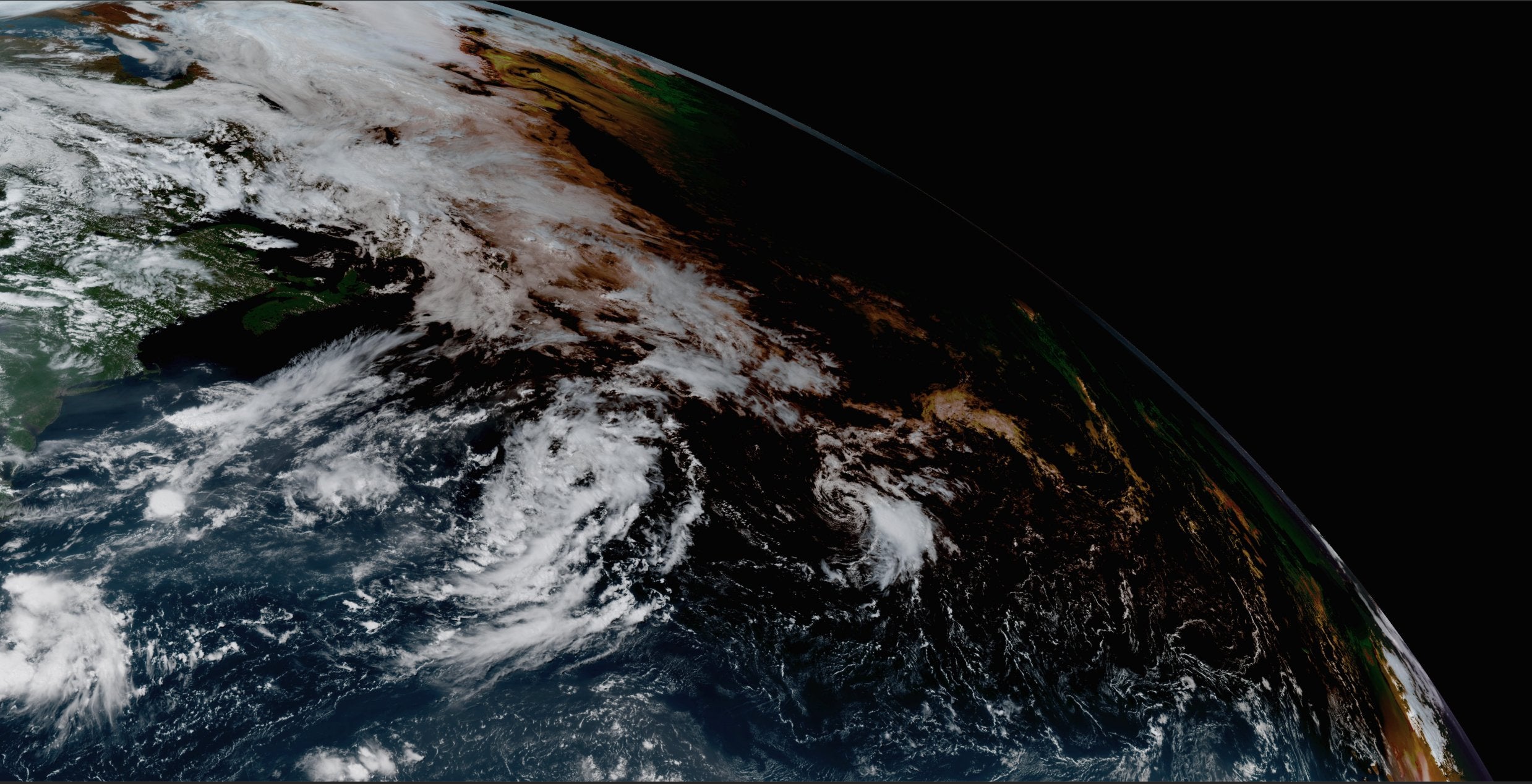Cristobal weakens to Tropical Depression as potential Tropical Cyclone Dolly strengthens in warm Atlantic
