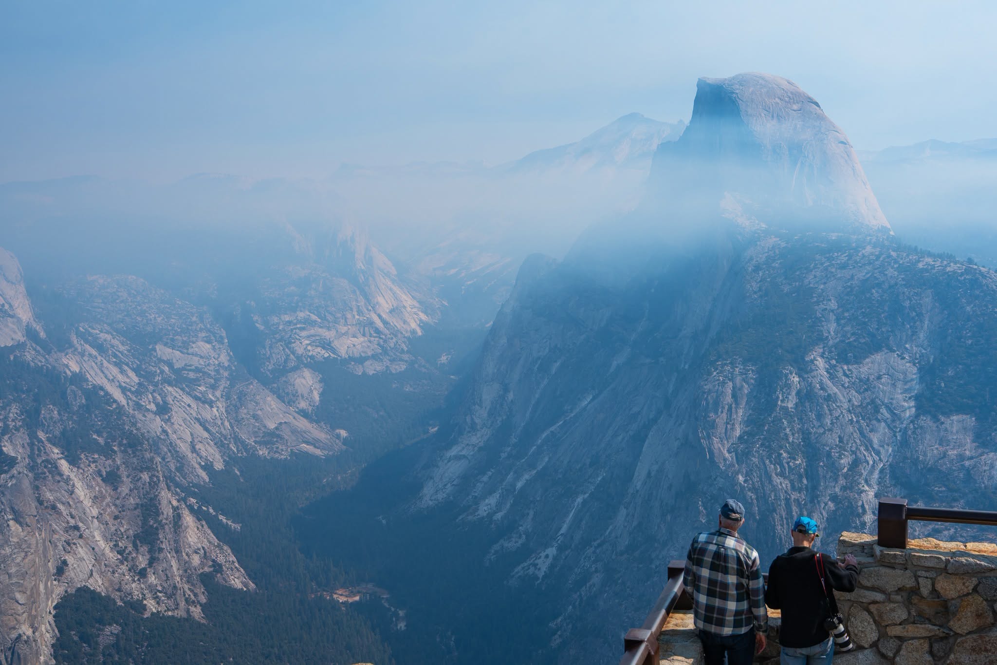 Dome Fire scorches hundreds of acres in Yosemite National Park, forcing popular trail closures