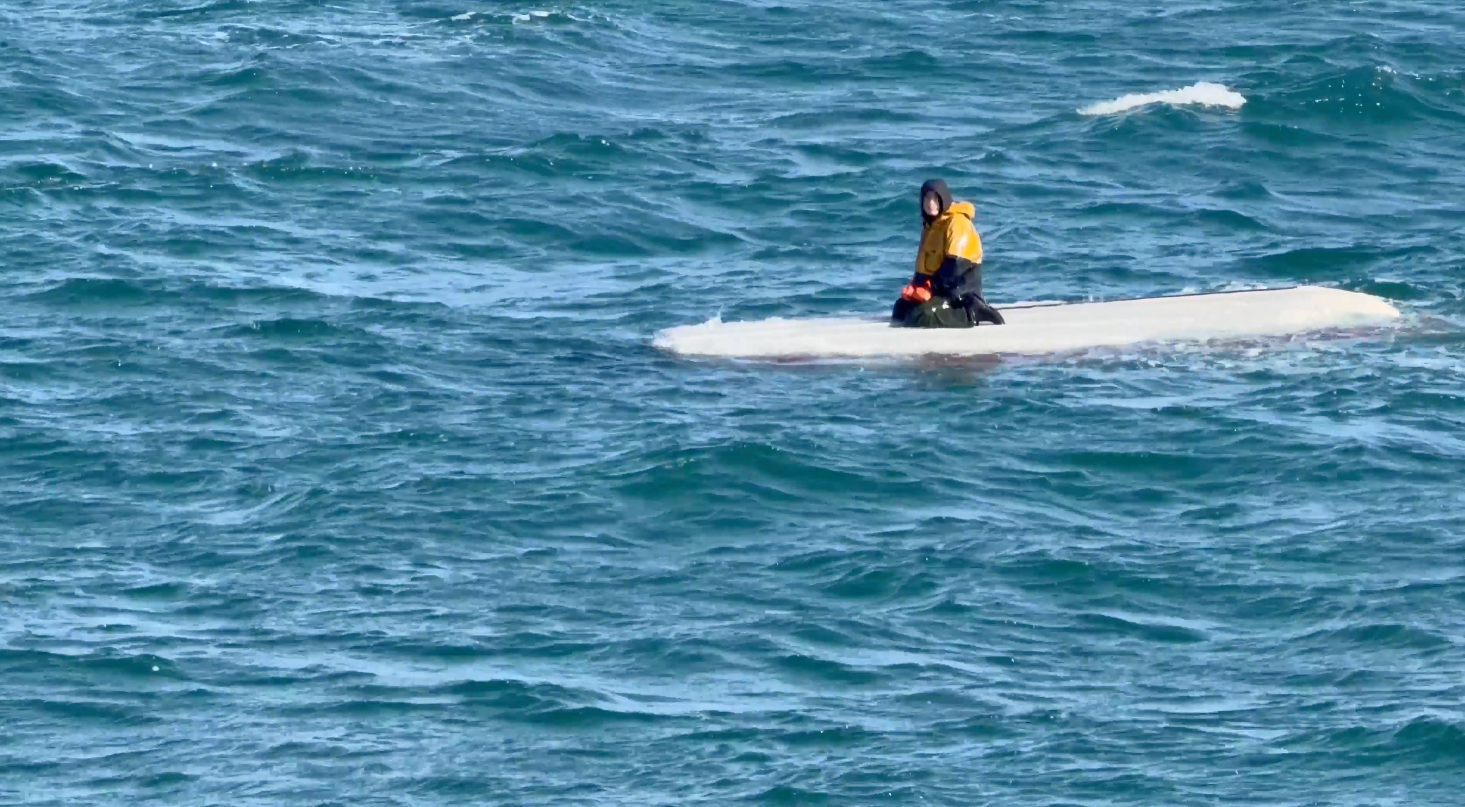 Coast Guard rescues teen stranded for days on capsized fishing boat in frigid waters off remote Alaska island