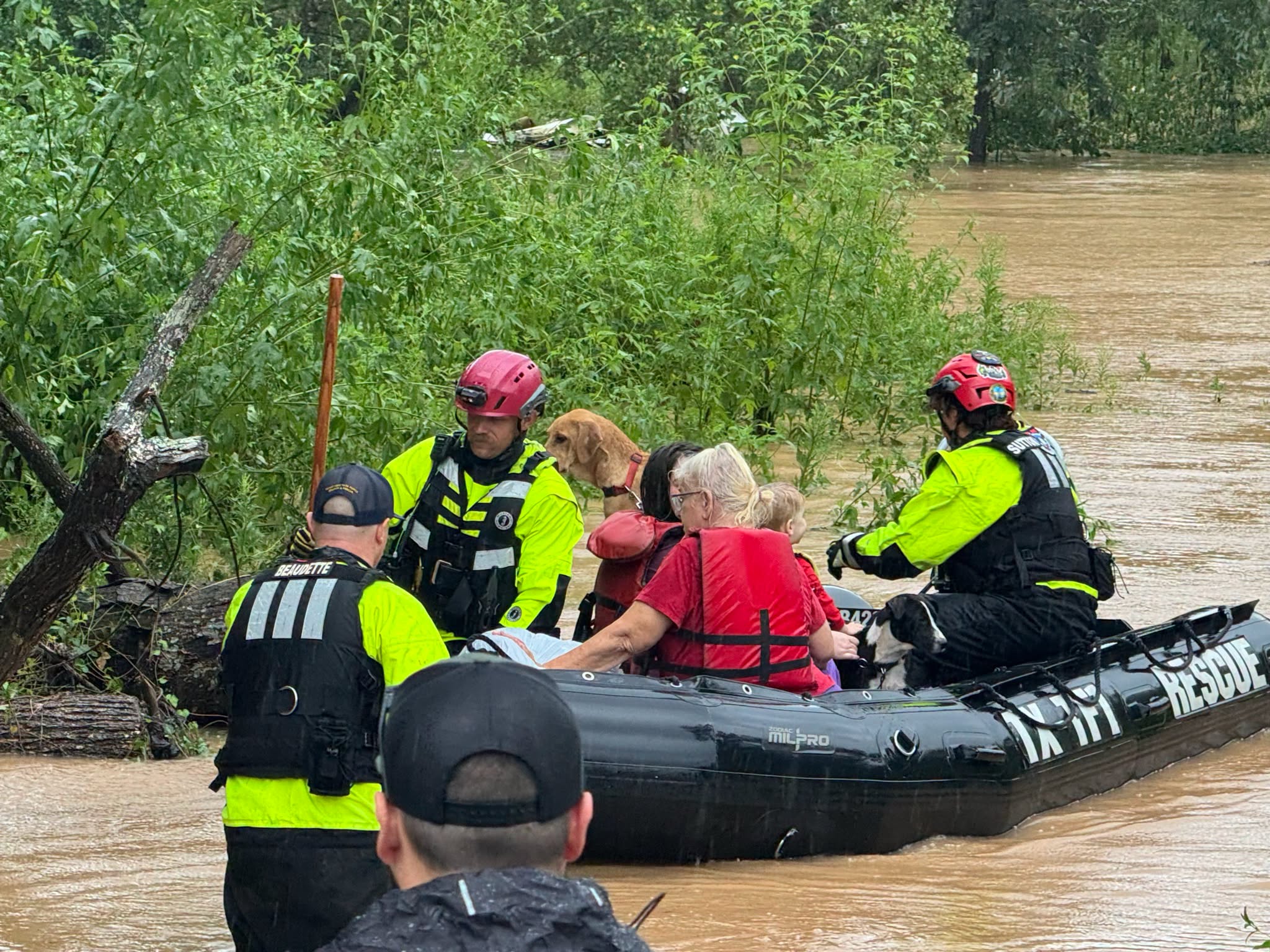 Over 40K without power as remnants of Edouard prompts Flash Flood Emergency in Southeast Texas