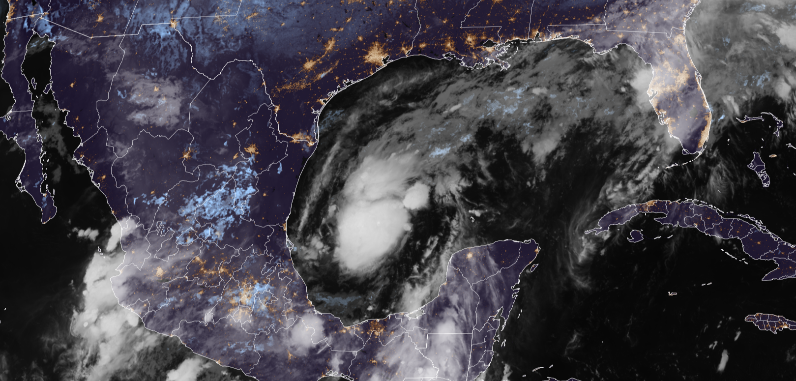 Tropical Storm Isaias forms in the Gulf, expected to be first landfalling Atlantic hurricane of the season