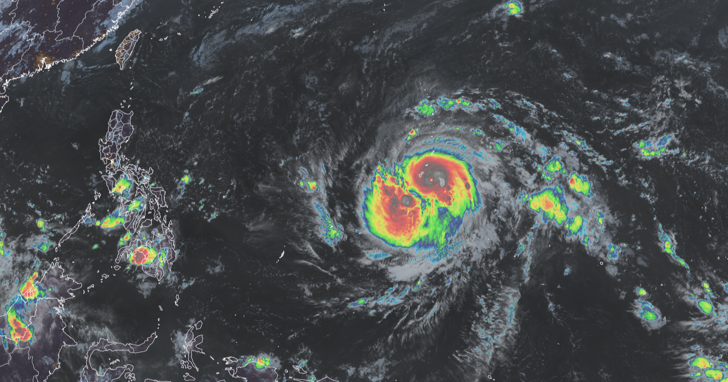 Violent Typhoon Champi slamming Guam after rapidly intensifying as El Niño enhances Pacific
