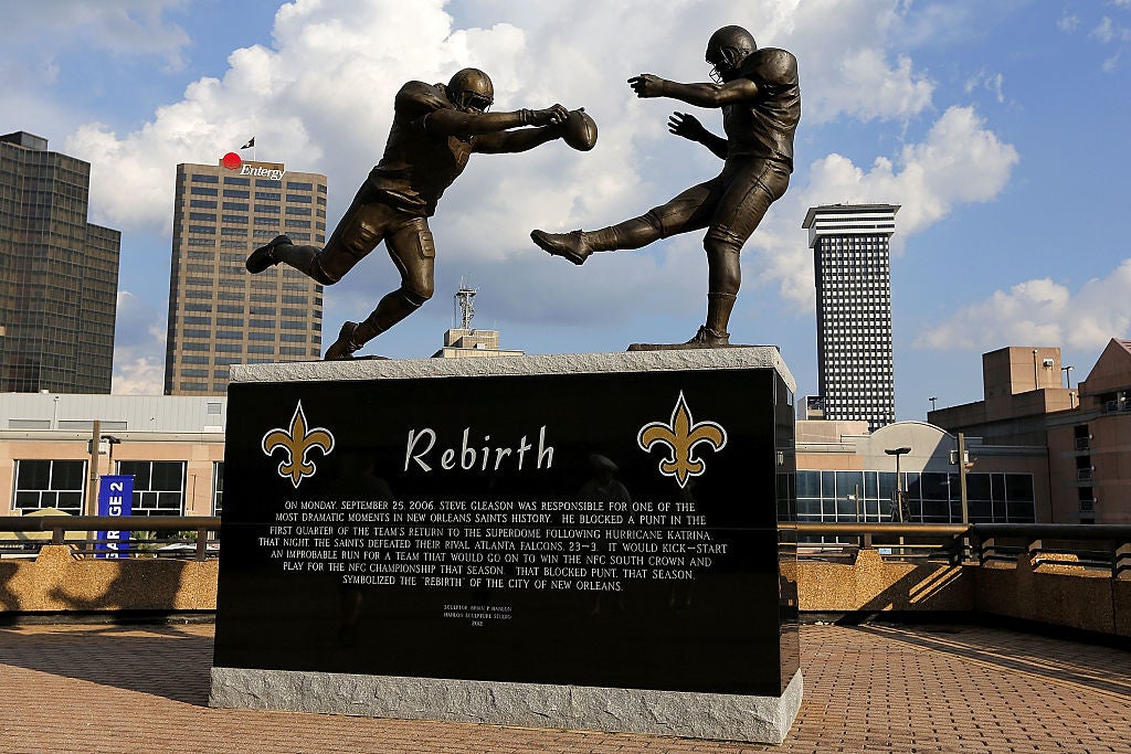 Saints mark 20th anniversary of the reopening of the Superdome after Hurricane Katrina