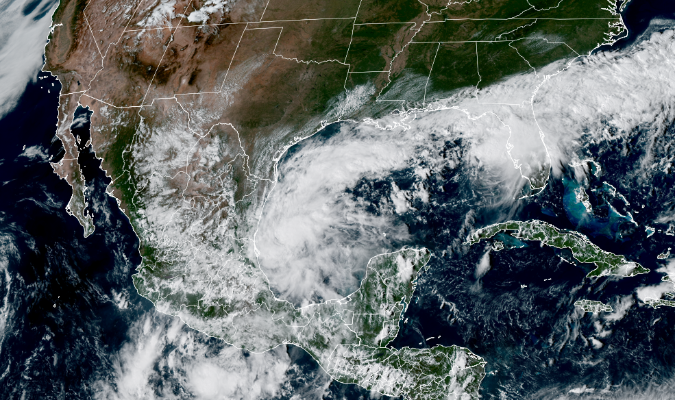 Tropical Depression Nine forms in the Atlantic on track to be first dangerous hurricane of the season